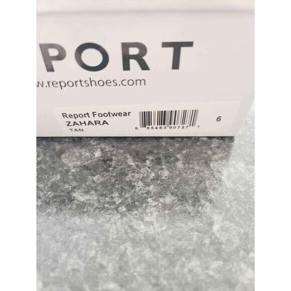 Report Womens Zahara Tan Gladiator Sandal, Size 6 - Picture 8 of 8